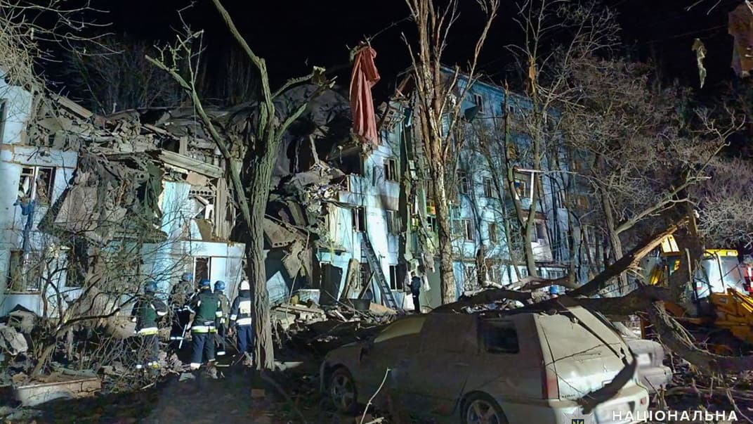 Последствия удара по Запорожью