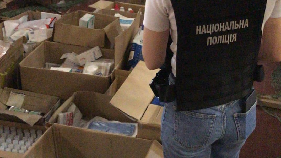 Вилучена гуманітарна допомога, якою торгував зловмисник на Київщині