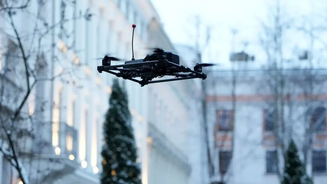 Иллюстративное фото. FPV-дрон