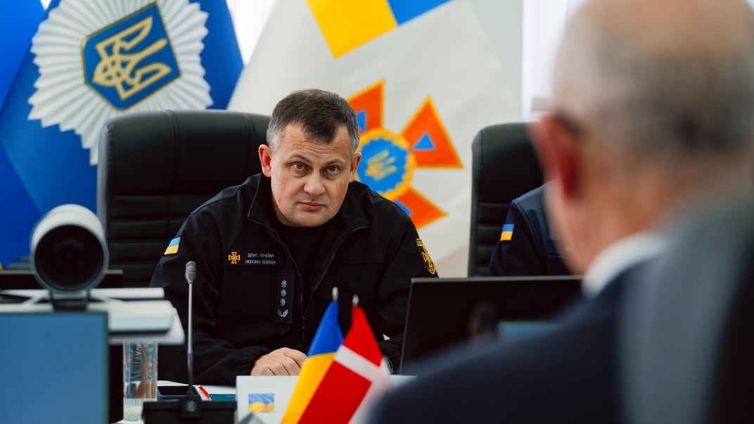 Глава ГСЧС Украины Андрей Даник