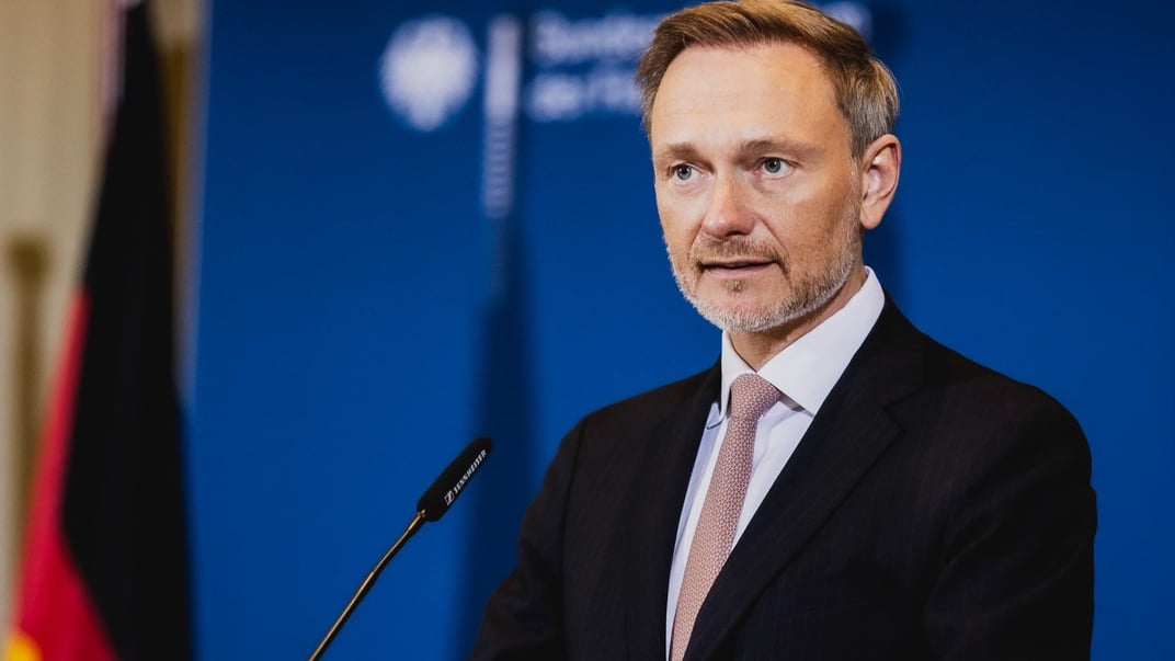 Министр финансов Германии Кристиан Линднер