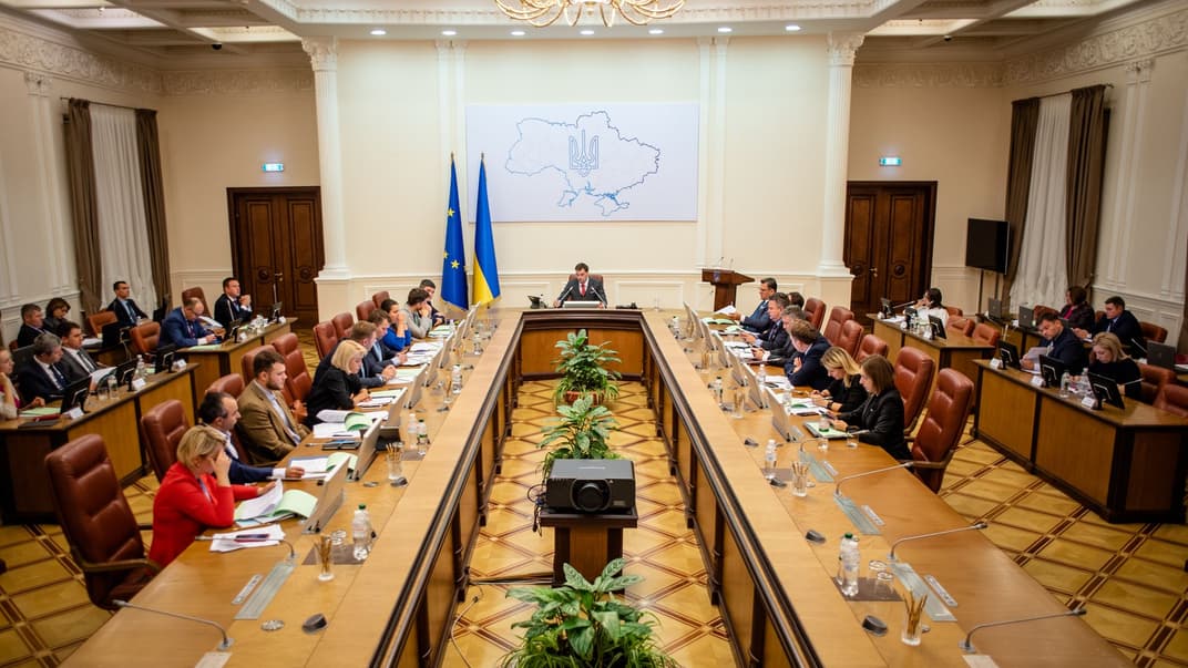 Зала засідання Кабінету міністрів України