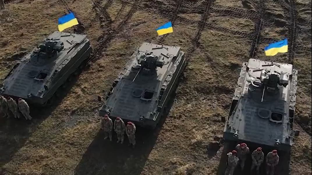 Иллюстративная фотография. БМП Marder, которые передает Украина.