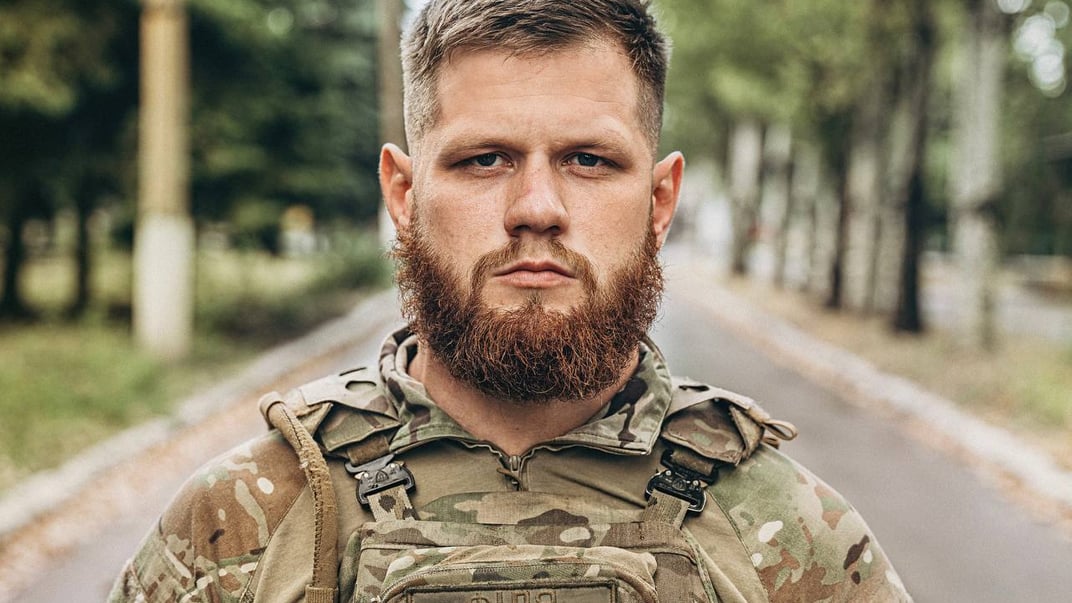 Командир 108 окремого батальйону ЗСУ «Вовки Да Вінчі» Сергій Філімонов