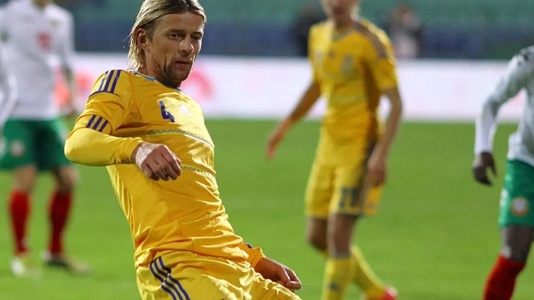 Анатолій Тимощук в українській формі у 2012 році