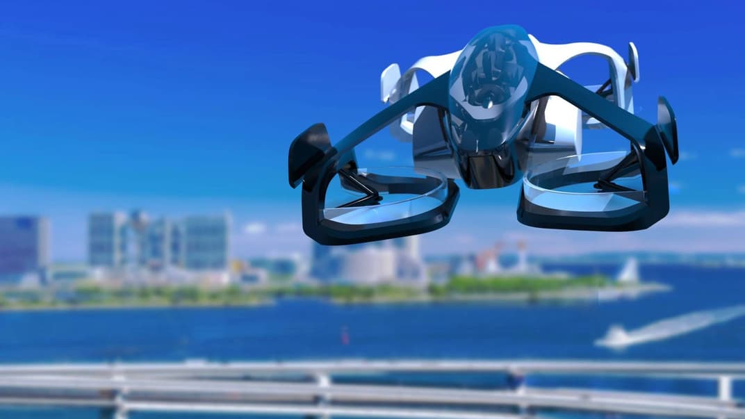 Концепт двомісного аеротаксі SkyDrive