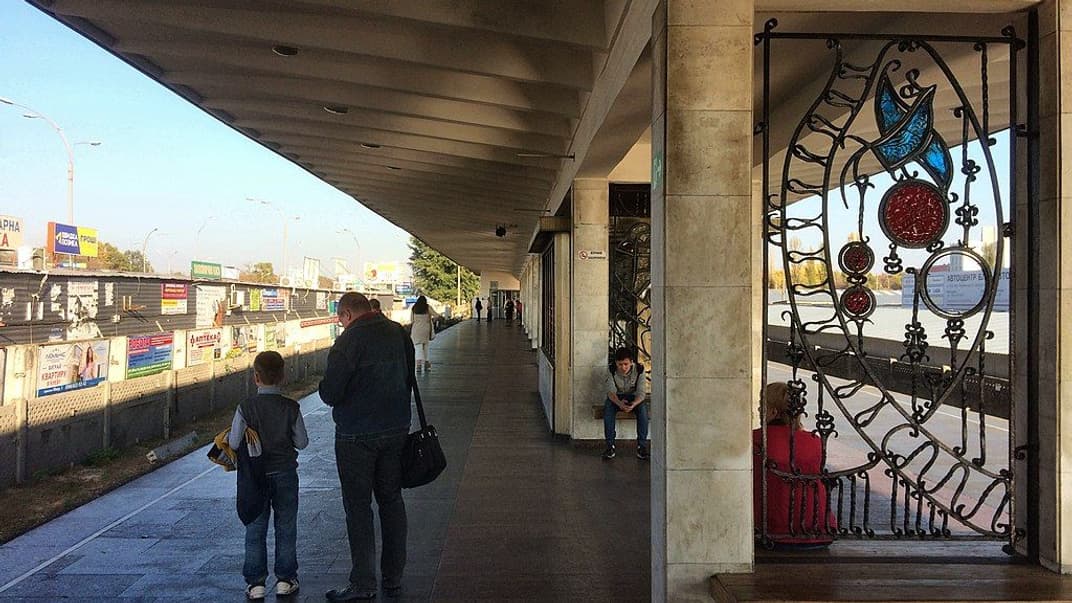 Станция метро «Лесная», Киев. Иллюстративное фото
