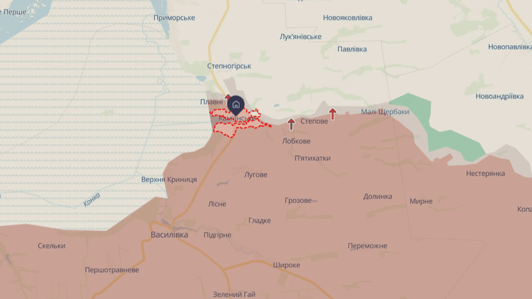 Ситація в районі Камʼянського на Запоріжжі станом на 30 липня 2025 року