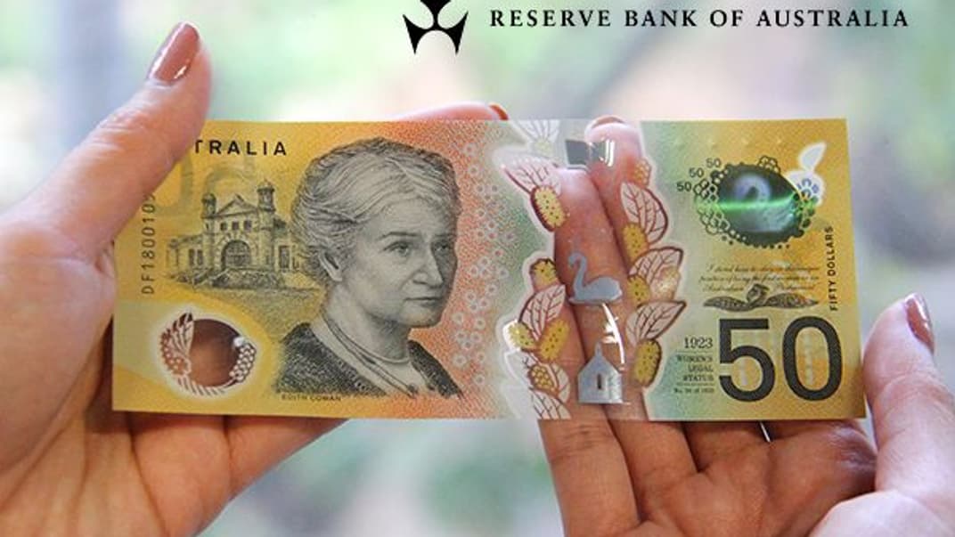 Банкнота номиналом 50 австралийских долларов