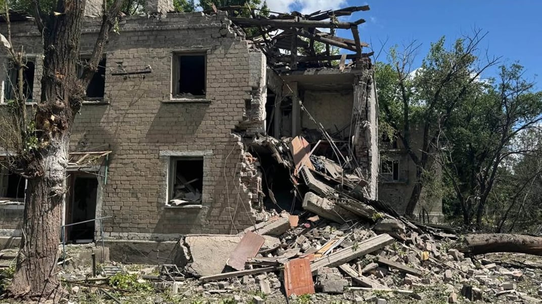 Наслідки російських ударів по Донеччині