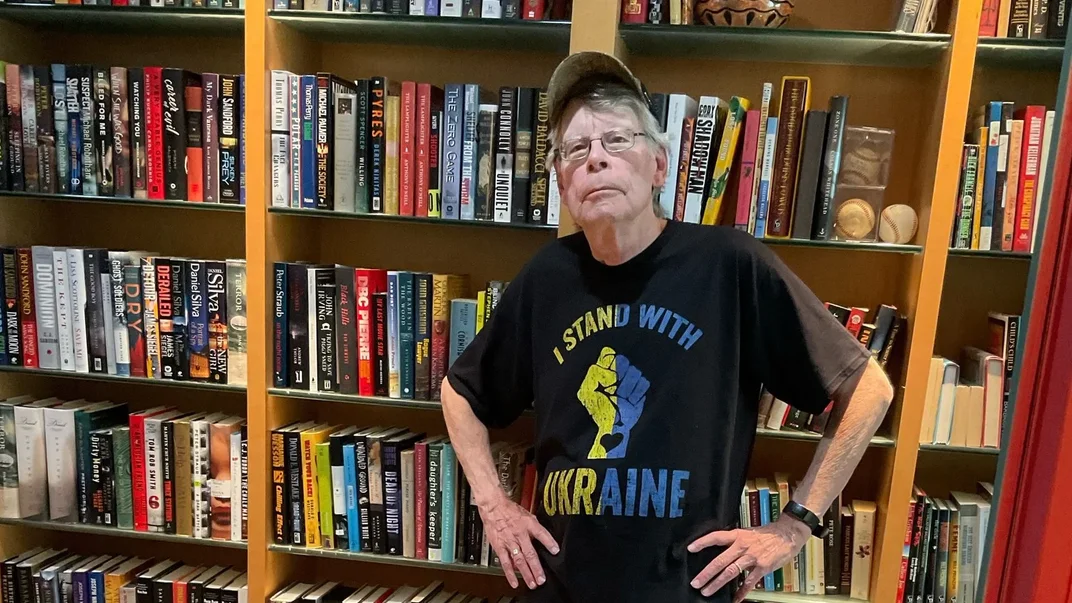 Американский писатель Стивен Кинг