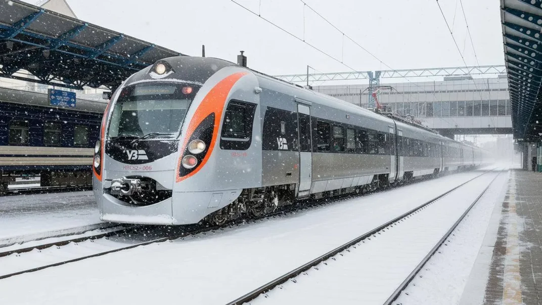 Ілюстративне фото. Поїзд «Інтерсіті»