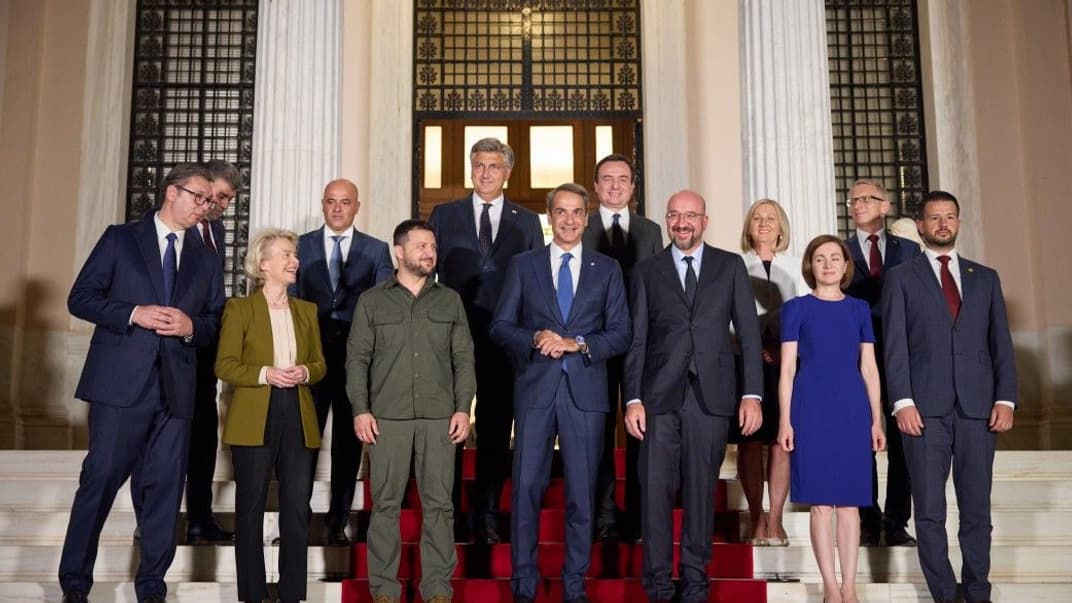 Учасники саміту Україна — Балкани, 22 серпня 2023 року