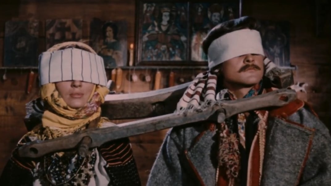 Кадр із фільму «Тіні забутих предків» (1964) Сергія Параджанова