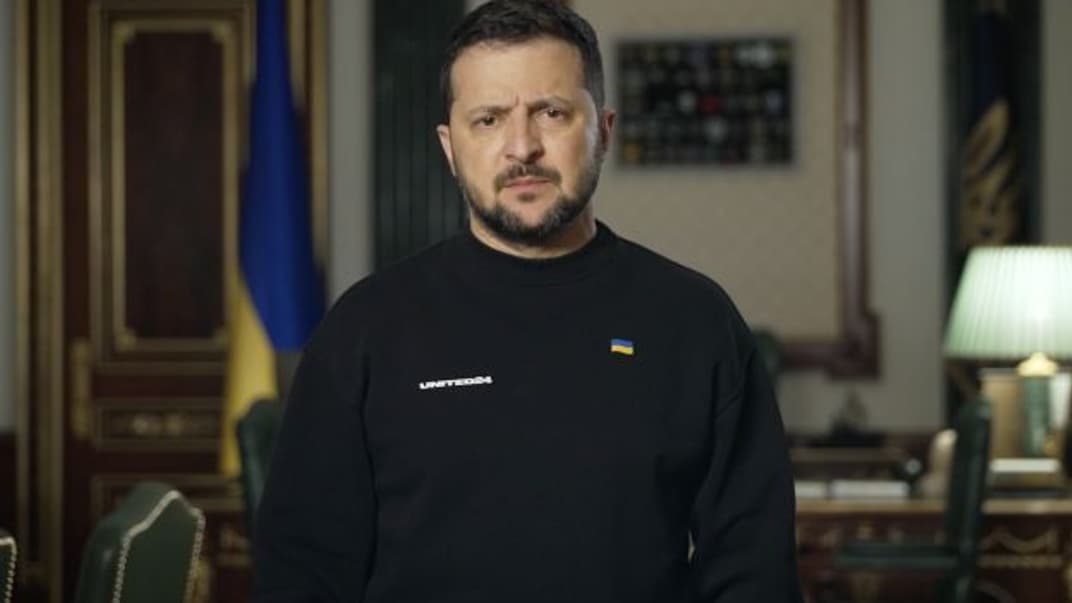 Президент Володимир Зеленський у вечірньому відеозверненні 12 травня 2023 року