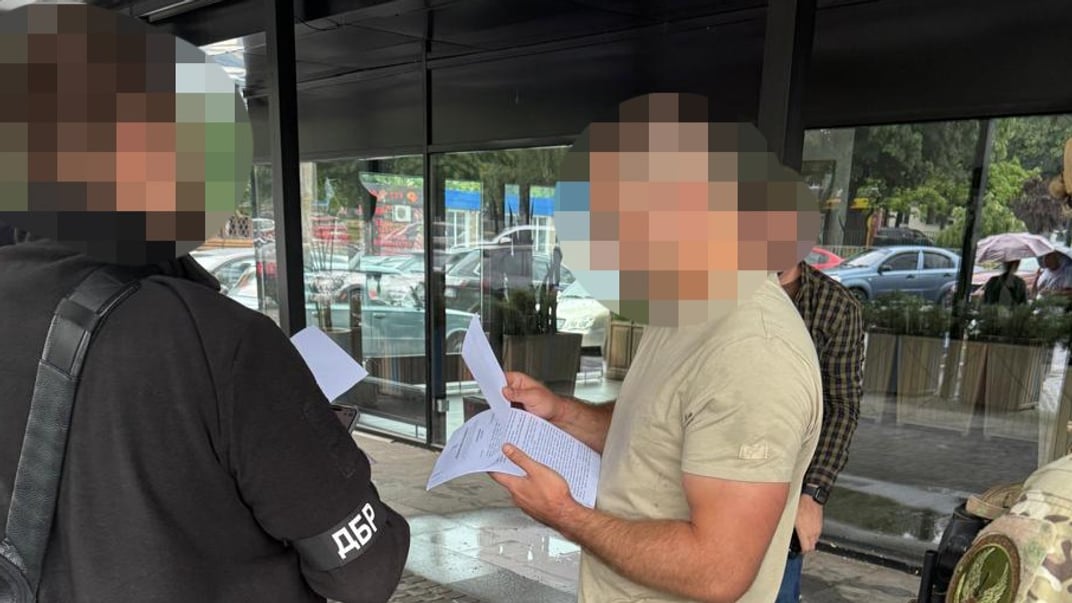 Вручення підозри військовому, який служив у «Скелі»