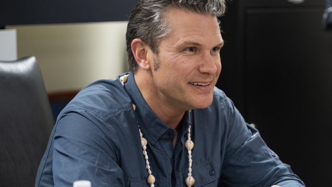 Міністр оборони США Піт Гегсет Міністр оборони США Піт Гегсет