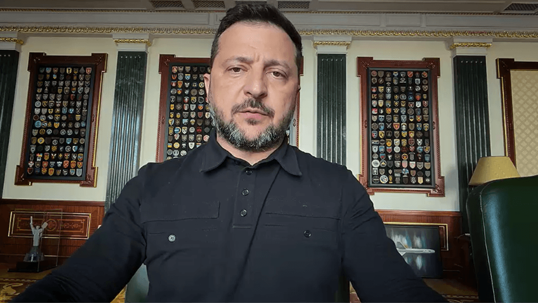 Скриншот з відеозвернення Скриншот з відеозвернення