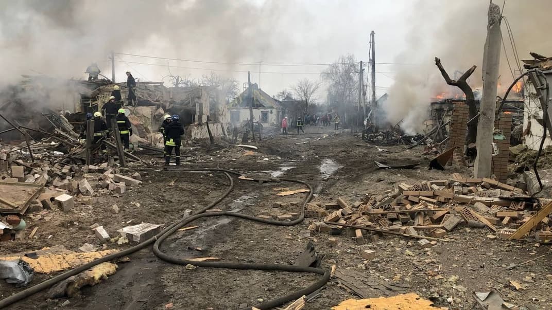 Последствия российских обстрелов Днепра, 26 ноября 2022 года