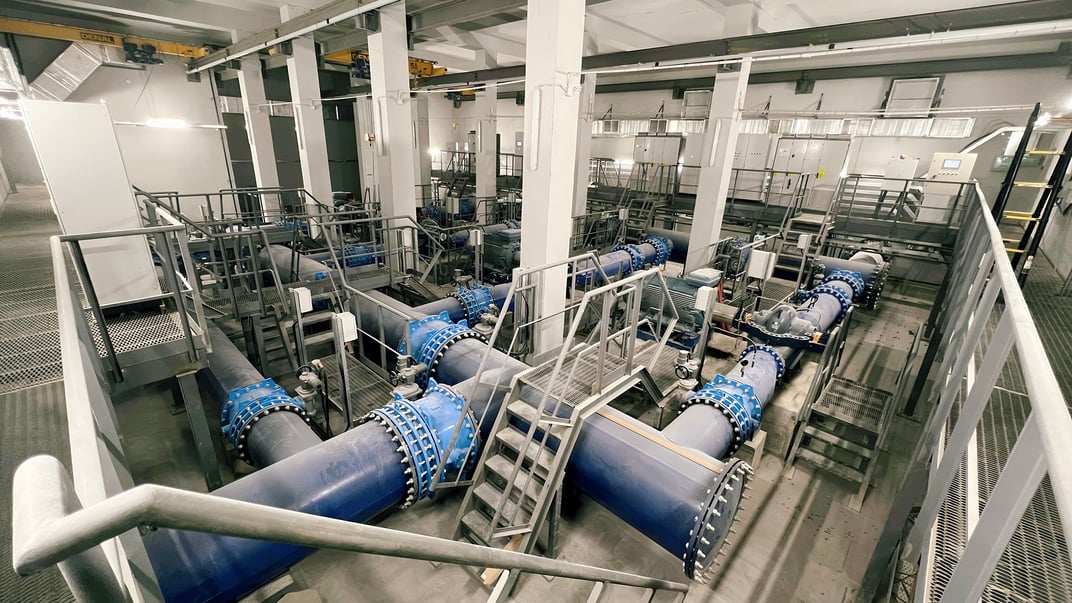 Новозбудований водогін