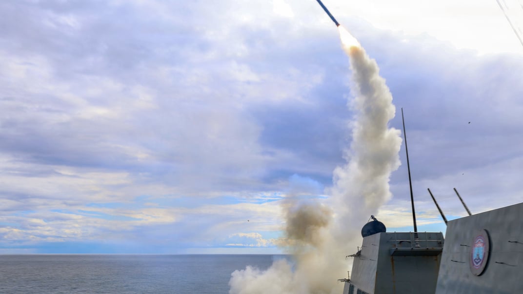 Ілюстративне фото. Запуск американської ракети Tomahawk по Ірану в межах операції «Епічна лють», 1 березня 2026 року
