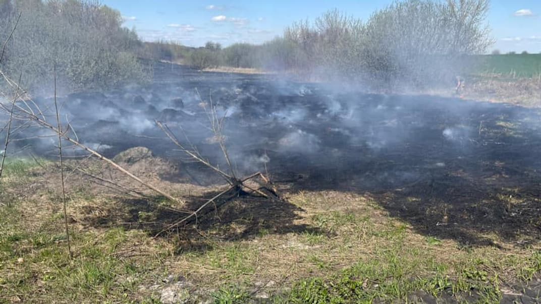 Последствия обстрела оккупантами территории в Сумской области