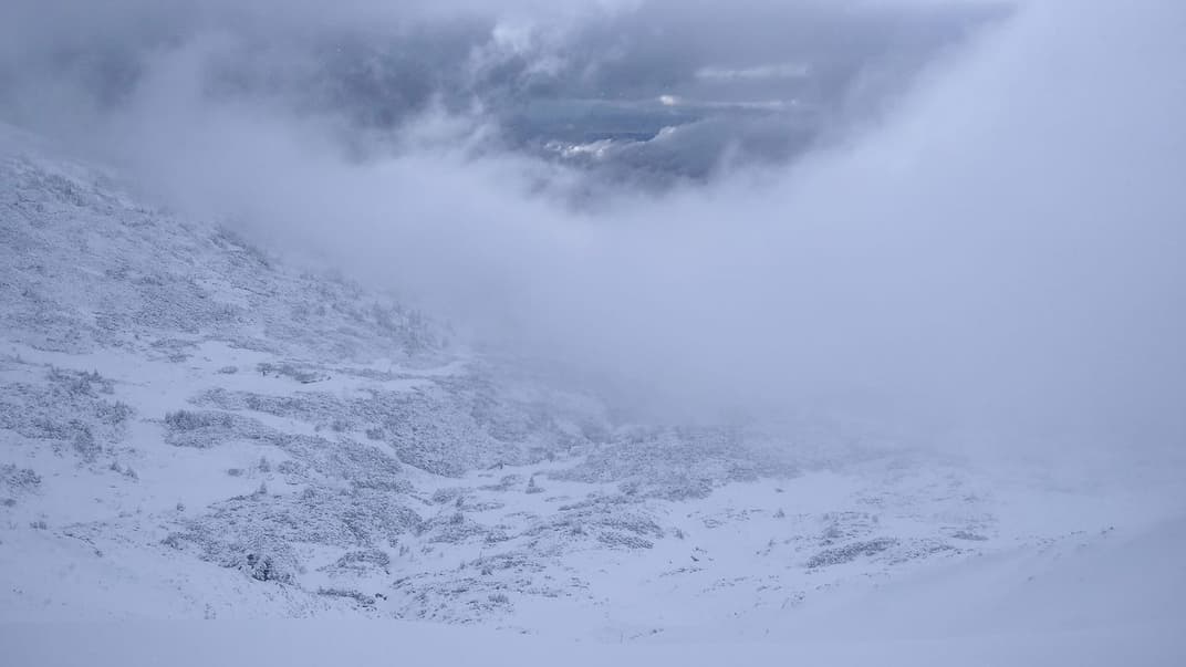 Сніг у високогір'ї Чорногори