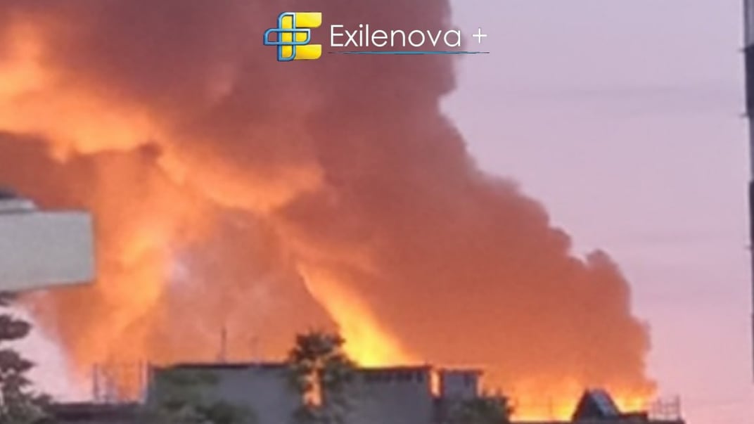 Пожежа в Таганрозі Ростовської області рф після атаки дронів, 12 вересня 2026 року