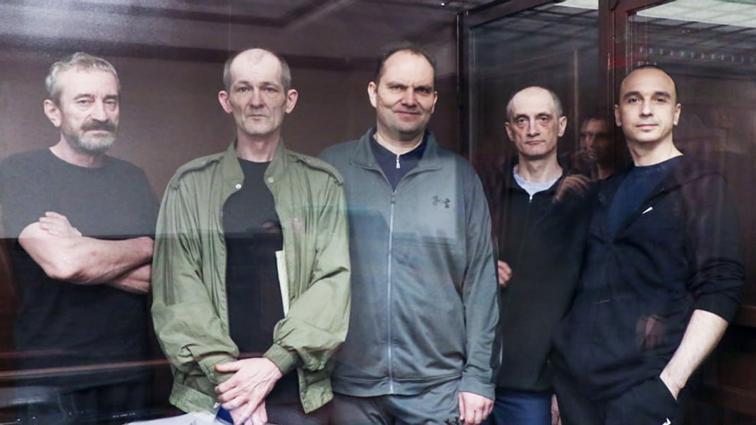 Юрій Петров, Олександр Жуков, Андрій Голубєв, Володимир Зуєв та Ігор Горлов