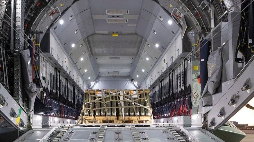 Боеприпасы, которые Испания отправила Украине