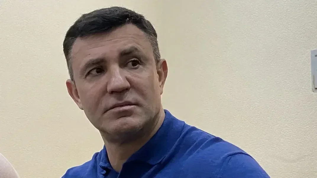 Народний депутат Микола Тищенко в залі Печерського райсуду Києва, 14 листопада 2024 року