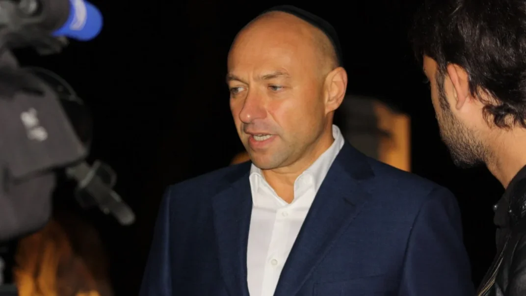 Один из основателей «ПриватБанка» и бизнес-группы «Приват» Геннадий Боголюбов, Днепр, 29 сентября 2009 года