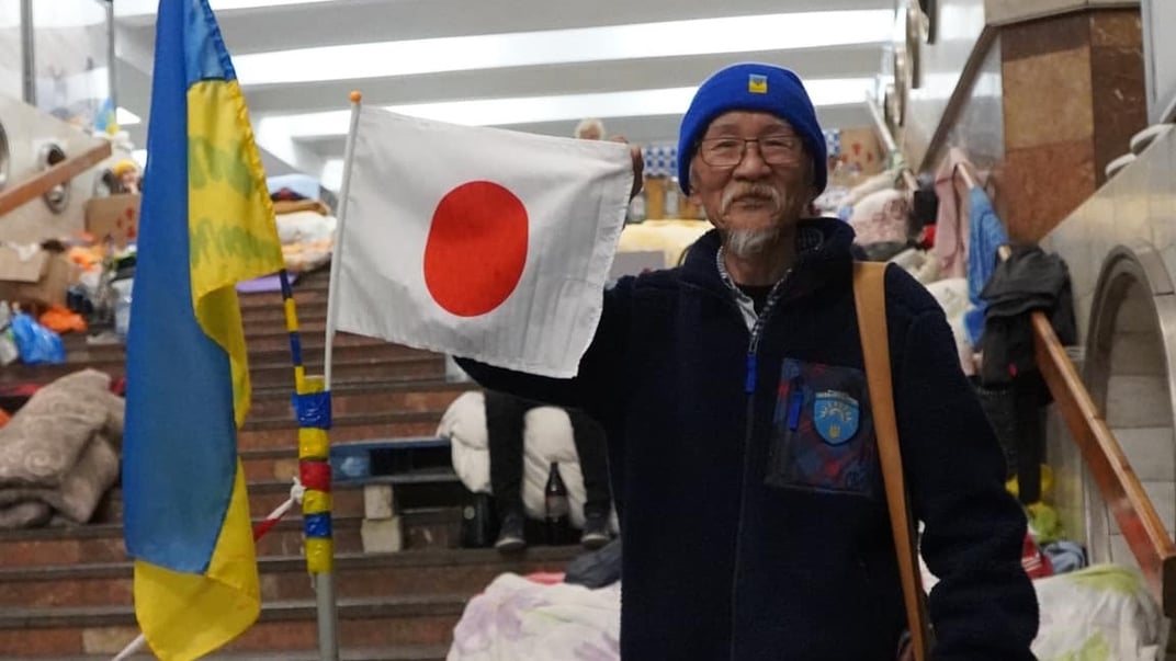 Японський волонтер Фумінорі Цучіко