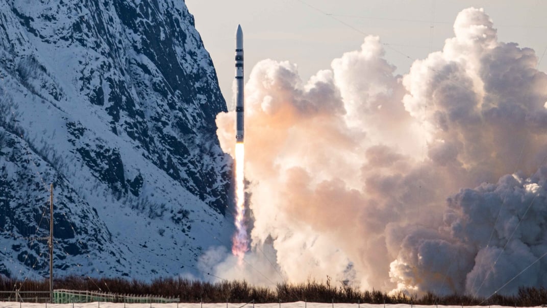 Запуск ракети Spectrum з космодрому в Норвегії, 30 березня 2025 року