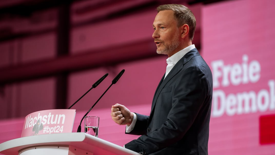 Колишній міністр фінансів Німеччини Крістіан Лінднер Колишній міністр фінансів Німеччини Крістіан Лінднер