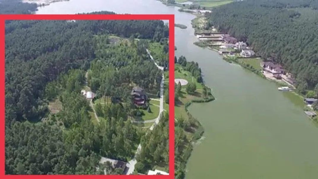 Земли в Киевской области, которыми незаконно владел Виктор Медведчук