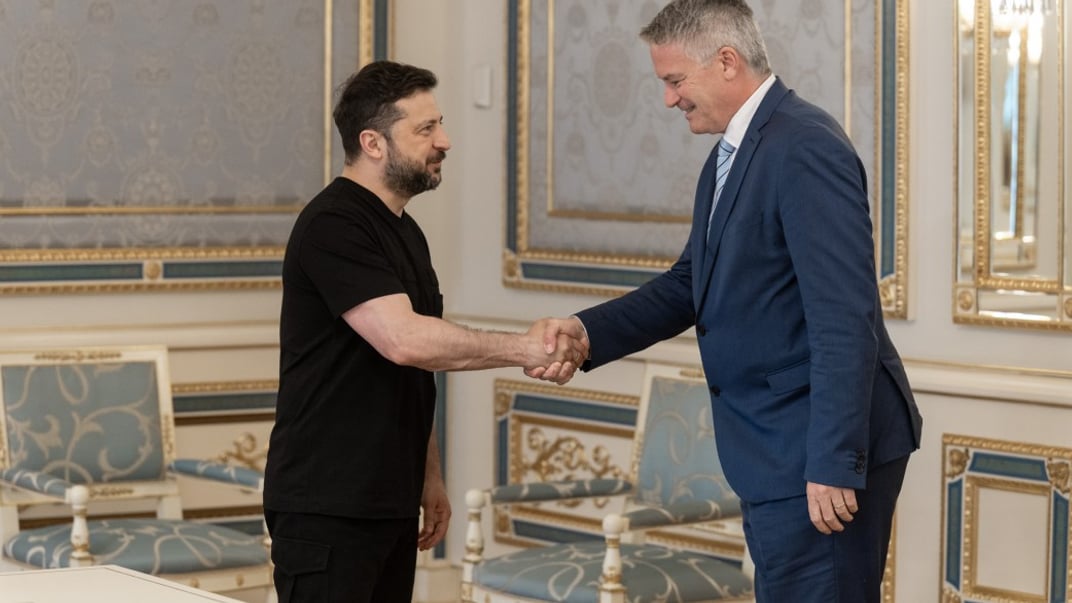 Президент Володимир Зеленський провів зустріч з генеральним секретарем ОЕСР Матіасом Корманом
