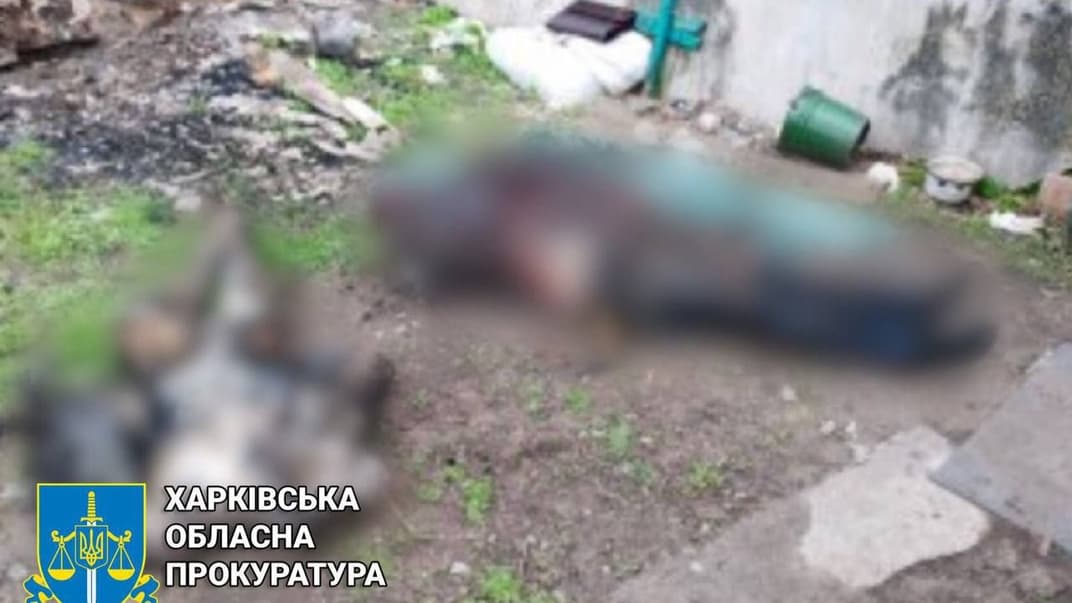 Тела замученных и убитых украинцев в Харьковской области
