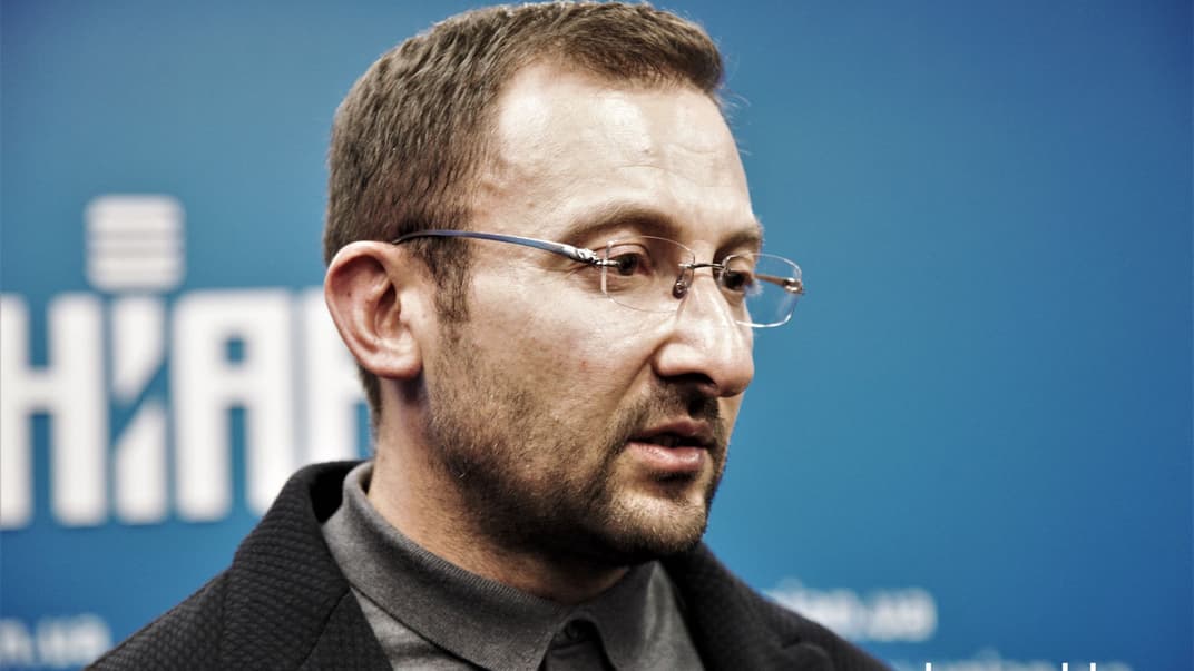 Депутат Київської облради В'ячеслав Соболєв, 3-річного сина якого вбили 1 грудня під час замаху на депутата, Київ, 15 січня 2020 року