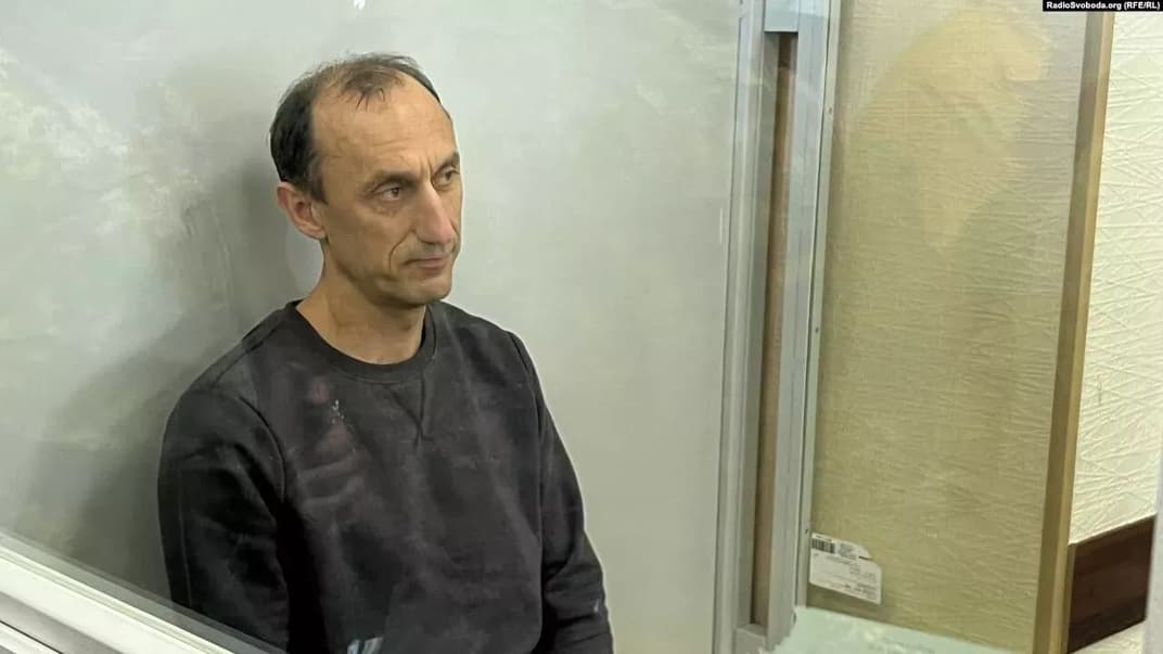 Роман Червінський у залі суду 15 травня 2023 року 