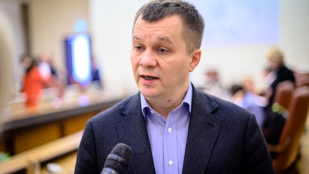 Ексміністр економічного розвитку, торгівлі та сільського господарства України Тимофій Милованов під час засідання уряду, Київ, 19 лютого 2020 року