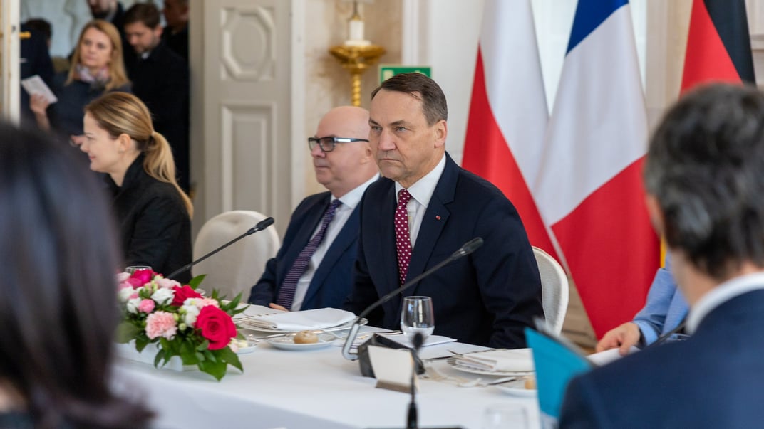 Министр иностранных дел Польши Радослав Сикорский