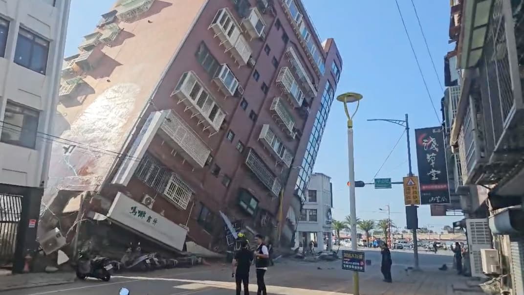 Последствия землетрясения на Тайване, 3 апреля 2024 года