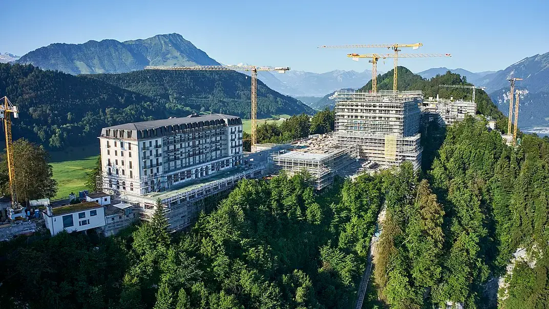 Курорт Бюргеншток, де запланована перша конференція Глобального саміту миру