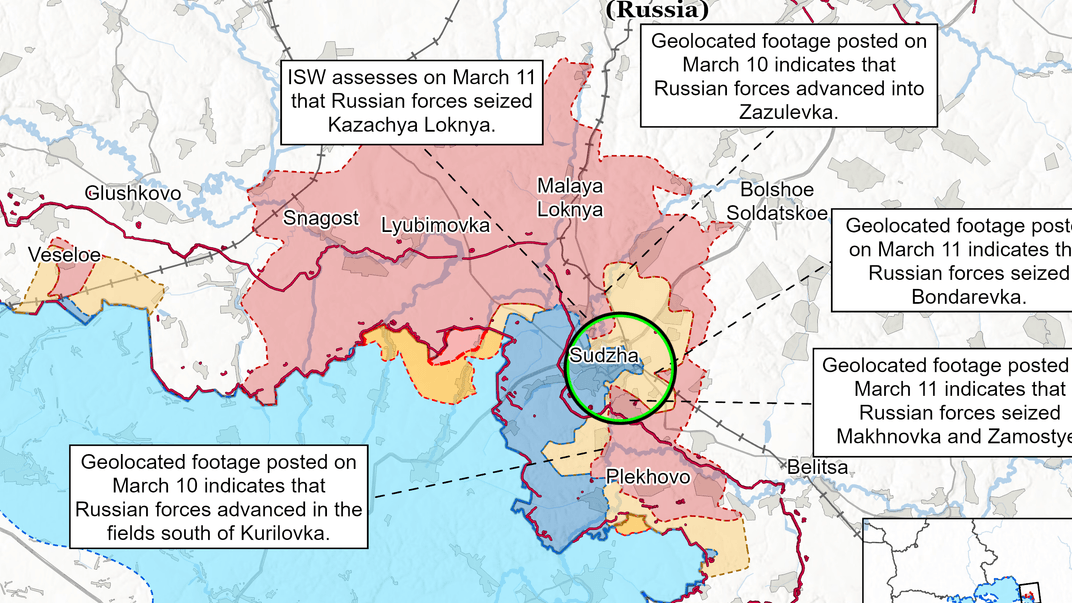 Войска рф вошли в Суджу Курской области, там продолжаются бои — медиа
