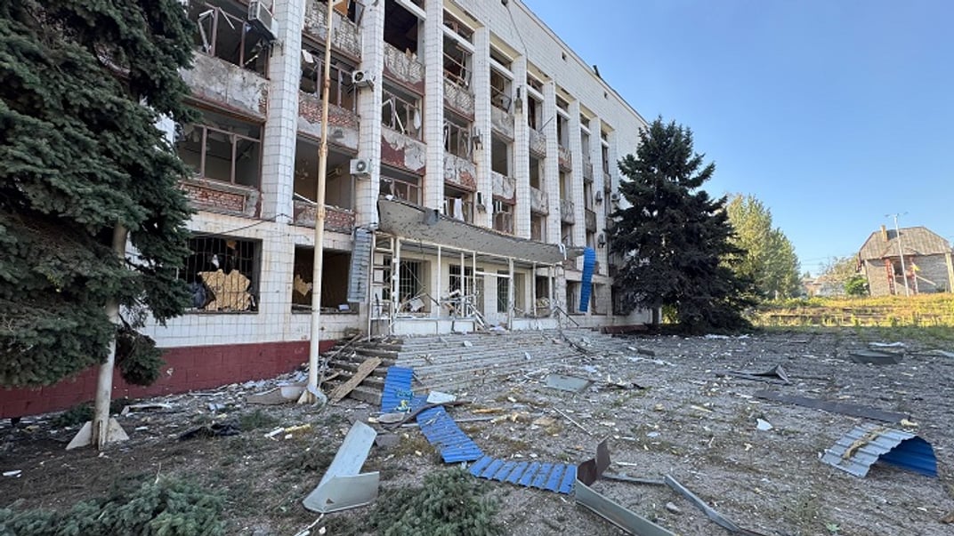Ілюстративне фото. Наслідки російських авіаударів по Костянтинівці, 20 серпня 2025 року