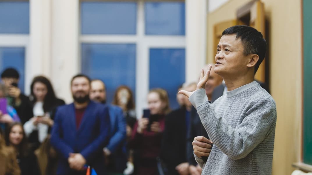 Джек Ма во время визита в Харьков в 2019 году