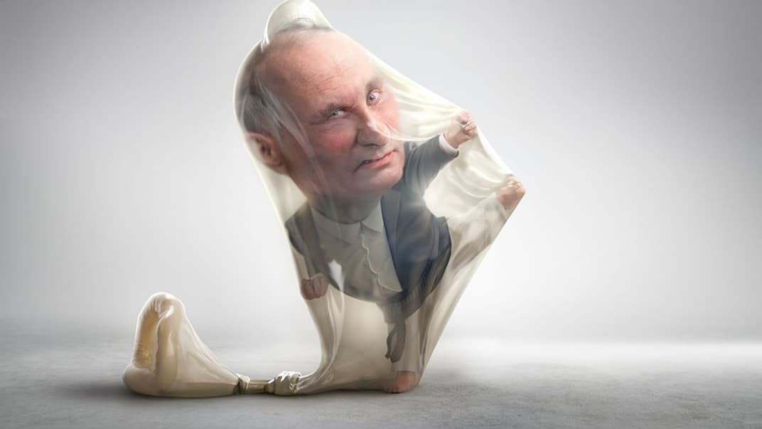 Образ президента Росії Володимира Путіна у рекламі презервативів під слоганом «Деякі люди нізащо не мали народитися»