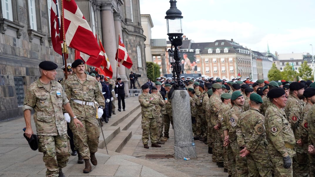 Иллюстративное изображение. Датские военные