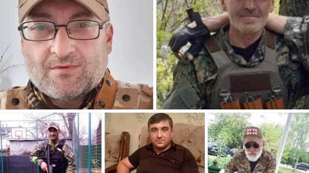 Загиблі грузинські добровольці